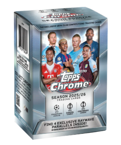 2025-26 Topps Chrome UEFA Club Competitions Value Box