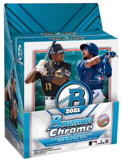 2021 Bowman Chrome Baseball Hobby Box - Image 2