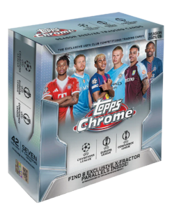 2025-26 Topps Chrome UEFA Club Competitions Mega Box