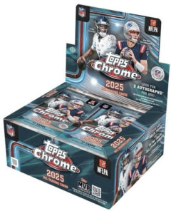 2025 Topps Chrome Jumbo NFL Hobby Box