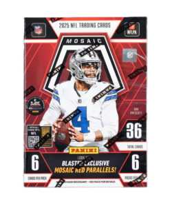 2025 Panini Mosaic (Mosaic Red) NFL Hobby Blaster Box