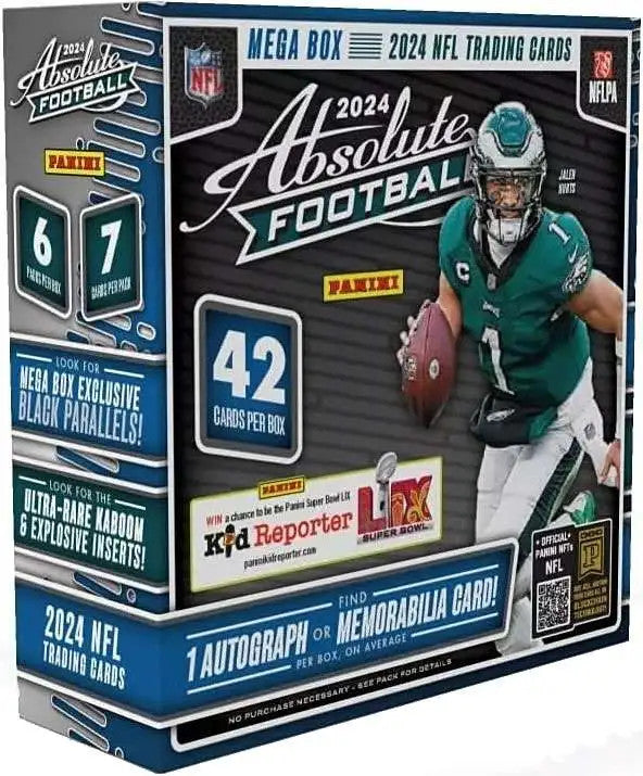 2024 Panini Absolute (Black Parallels) NFL Mega Box