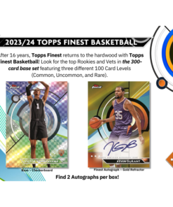 Alternative view of 2023/24 Topps Finest Basketball Hobby 8 Box Case