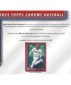 Alternative view of 2025 Topps Chrome Baseball Breaker's Delight 6 Box Case