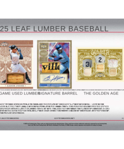 Alternative view of 2025 Leaf Lumber Baseball Hobby Box