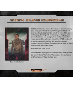 Alternative view of 2024 Topps Dune Chrome Hobby Box