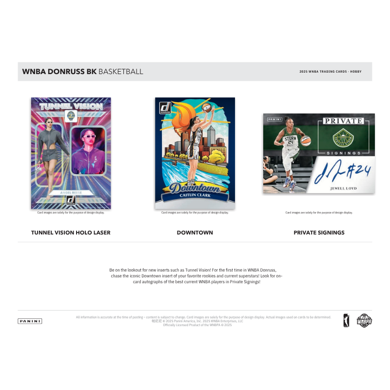 2025 Panini Donruss WNBA Basketball Hobby Box - Image 3