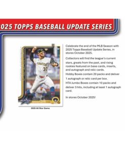 Alternative view of 2025 Topps Update Series Baseball Hobby Box
