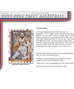 Alternative view of 2025/26 Topps Basketball Hobby 12 Box Case
