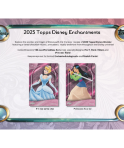Alternative view of 2025 Topps Disney Wonder Hobby Box