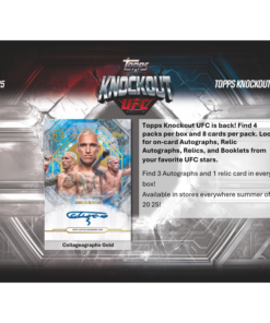 Alternative view of 2025 Topps Knockout UFC Hobby Box