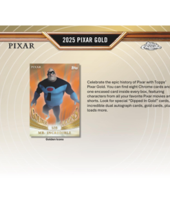 Alternative view of 2025 Topps Pixar Gold Hobby Box