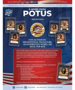 Alternative view of Sportscards A Word From The POTUS 2025