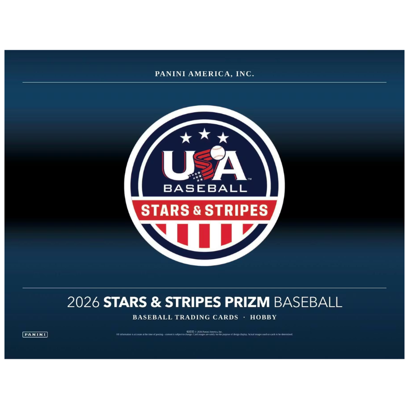 2026 Panini USA Stars & Stripes Prizm Baseball Hobby Box - Image 2