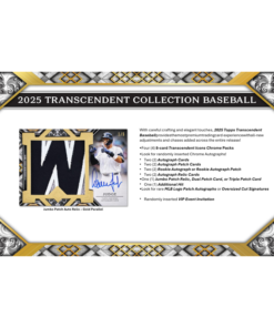 2025 Topps Transcendent Collection Baseball Hobby Case