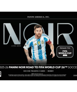 Alternative view of 2025/26 Panini Noir Road to World Cup Soccer Hobby Box