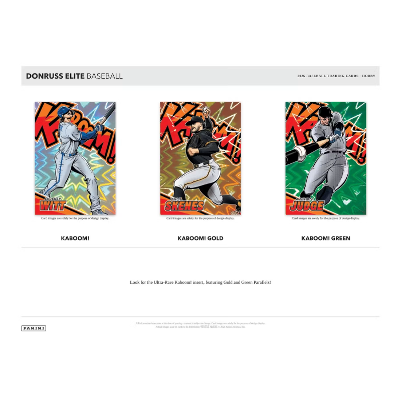 2026 Panini Donruss Elite Baseball Hobby 12 Box Case - Image 3