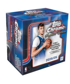 2025/26 Topps Chrome Basketball Sapphire Edition Box