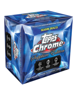 2024/25 Topps Chrome UEFA Club Competitions Sapphire Box