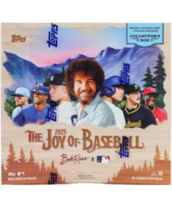 2025 Topps X Bob Ross The Joy Of Baseball Collectors Box