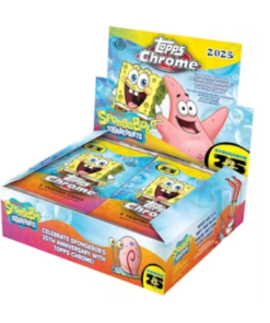 2025 Topps Chrome Spongebob 25th Anniversary Hobby Box