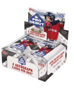 2025 Topps Pro Debut Baseball Jumbo Hobby Box