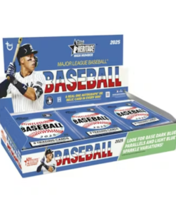 2025 Topps Heritage High Number Baseball Hobby 12 Box Case