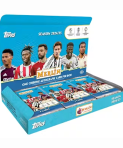 2024/25 Topps Chrome Merlin UEFA Club Competitions Soccer Hobby Box