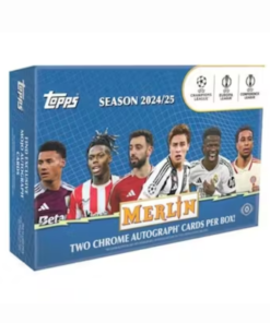2024/25 Topps Chrome Merlin UEFA Club Competitions Soccer Breaker's Delight Box