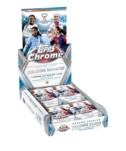 2024/25 Topps Chrome UEFA Women's Champions League Chrome Soccer Hobby Box