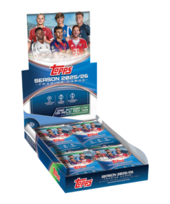 2025/26 Topps UEFA Club Competitions Soccer Hobby 12 Box Case