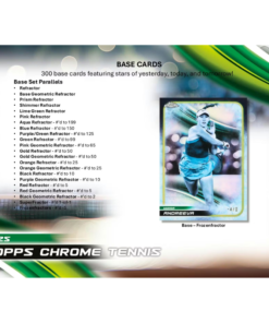 Alternative view of 2025 Topps Tennis Chrome Breaker's Delight Box