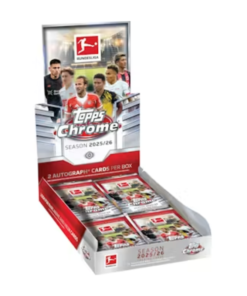 2025/26 Topps Chrome Bundesliga Soccer Hobby Box