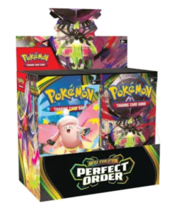 Pokemon Mega Evolution Perfect Order Booster 6 Box Case