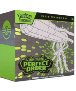 Pokemon Mega Evolution Perfect Order Elite Trainer 10 Box Case
