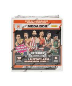 2025/26 Panini Contenders Euroleague Basketball Hobby Mega 20 Box Case