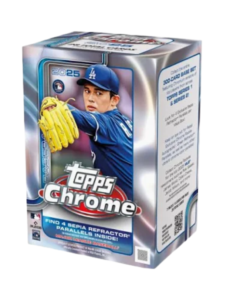 2025 Topps Chrome Baseball Blaster 40 Box Case