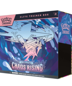 Pokemon Mega Evolution Chaos Rising Elite Trainer 10 Box Case