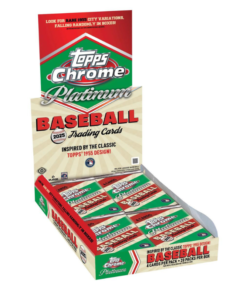 2025 Topps Chrome Platinum Baseball Hobby 12 Box Case
