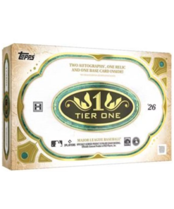 2026 Topps Tier One Baseball Hobby 12 Box Case