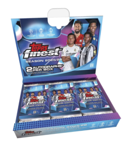 2025/26 Topps UEFA Club Competitions Finest Soccer Hobby Box