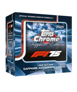 2025 Topps Chrome F1 Formula One Sapphire Hobby Box