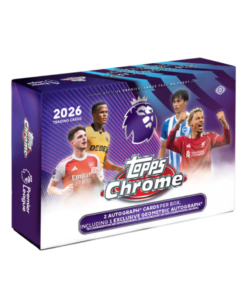 2026 Topps Chrome Premier League EPL Soccer Breaker's Delight Box