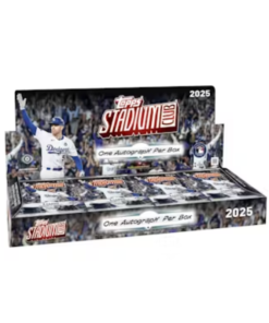 2025 Topps Stadium Club Baseball Hobby Box