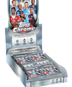 2025/26 Topps Chrome UEFA Club Competitions Hobby Box