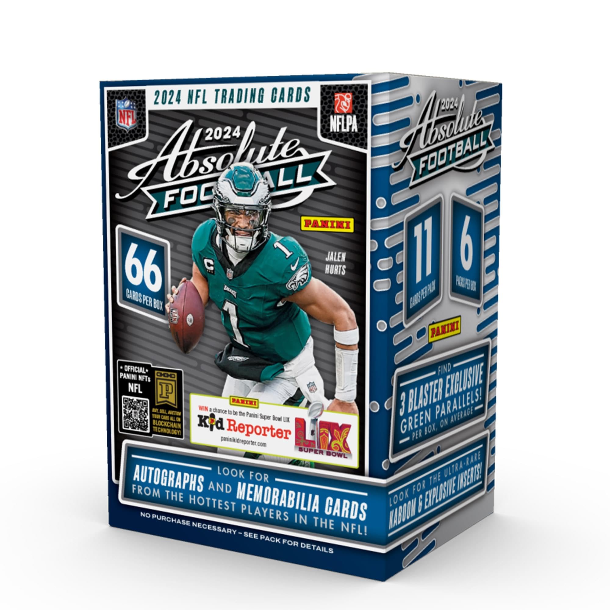 2024 Panini Absolute (Green Parallels) NFL Blaster Box