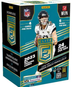 2023 Panini Donruss Elite (Green Disco Parallels) NFL Blaster Box