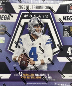 2025 Panini Mosaic (Camo Red) NFL Hobby Mega Box